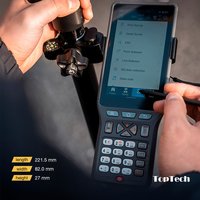 Pengontrol Tangan TopTech P9IV TK 800 TK600 TK300 Penerima GNSS Genggam P9IV Sistem Android Perangkat Lunak Survei Suupad 4.2 Terpasang