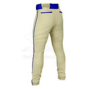 Vêtements d'équipe Baseball Pull Up Pantalon Haute Qualité Couleur Personnalisée Baseball Pull Up Pantalon 100% Polyester Pour La Vente En Ligne - Product Image 2