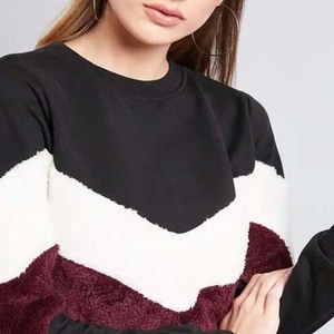 เสื้อสเวตเตอร์คอกลมสำหรับผู้หญิงมีฮู้ดคอ420Gsm ตตอนแขนยาวปรับแต่งได้ทุกขนาด - Product Image 6