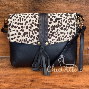 Usine En Gros Designer Imprimé Animal Véritable Cuir De Vachette Gland Sac À Bandoulière pour Femmes Mode De Luxe Bracelet Sacs À Main - Product Image 1