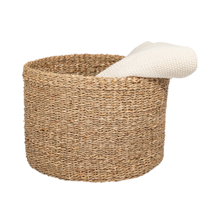 Basic Need Nice Style Seagrass <b>Laundry</b> <b>Basket</b> With Cotton Seagrass <b>Basket</b> Handwoven Cheap Price Wholesale From Vietnamese - Product Image 2