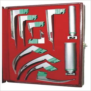 กล้องส่องตรวจกล่องเสียงสำหรับการดมยาสลบสำหรับผู้ใหญ่ กล้องส่องตรวจหู คอ จมูก สำหรับการผ่าตัด ใช้ซ้ำได้ ผลิตจากเหล็ก ใช้งานด้วยมือ ได้รับการรับรองมาตรฐาน CE สำหรับใช้ในโรงพยาบาล เครื่องมือคลาส 1 - Product Image 3