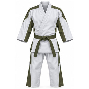 Karate Uniform Classic <b>Training</b> Suit Smooth Cotton Fabric Top And <b>Trouser</b> for Martial Arts Practice and Classes - Product Image 1