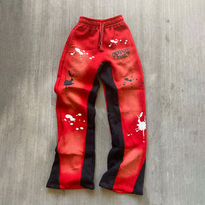 กางเกงวอร์มผ้าซักได้สำหรับผู้ชายกางเกงวิ่งจ็อกเกอร์ผ้าปะติดแบบปรับแต่งได้ - Product Image 2