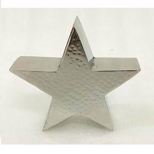 Elegantly Hammered High Quality Silver Modern Movable Christmas <b>Decorative</b> <b>Star</b> Set Mirror Polish with Custom Logo Custom Size - Product Image 6
