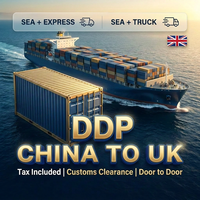 Expédition maritime DDP LCL FCL, transitaire Chine vers Royaume-Uni, service porte-à-porte avec dédouanement rapide, agent logistique