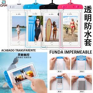 Funda Impermeable Transparente para Teléfono DAM, para Natación, Playa y Uso en Exteriores - Product Image 1