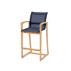 Chaises de bar de haute qualité, mobilier de restaurant extérieur, chaise de comptoir de bar, chaise en bois pour cuisine et terrasse extérieure -Jo - Product Image 1