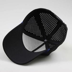 Gorra deportiva impermeable con logotipo bordado personalizado, gorra de béisbol de 6 paneles, corte por láser, agujero perforado, gorra de Golf, cuerda, fabricante de Vietnam - Product Image 5