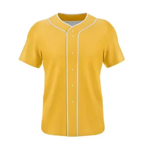 Camiseta de beisebol unissex personalizada para beisebol e softball, camiseta sublimada para jovens e homens, camisa de beisebol com estampa digital