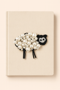 Premium Quality Embroidered Hardbound Journal for Gifting & Personal Use by Skilled Artisans <b>Cover</b> colors and sizes available - Product Image 2