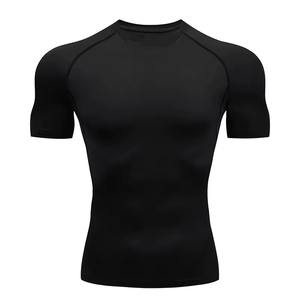 Camiseta Deportiva de Secado Rápido Hecha en Pakistán para Hombre, Diseño Liso con Logotipo Personalizado, Mangas Largas, Spandex Disponible, Cantidad al por Mayor - Product Image 2