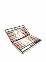 Nouveau choix personnalisable OEM Design fait à la main MDF laque Backgammon ensemble 3 1 échecs dames boîte de rangement Vietnam HNH