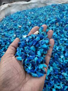 Gránulos Reciclables de Plástico HDPE, Residuos Industriales Naturales Azules, Material de Desecho Industrial, Empacado a Granel para Fabricación - Product Image 6