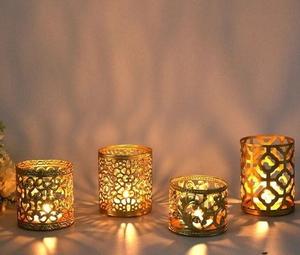 Best Selling Metal Votive Candle Holder Filigree Design for Soft Glowing Light and Intimate Easter Occasion Ambiance - Product Image 6