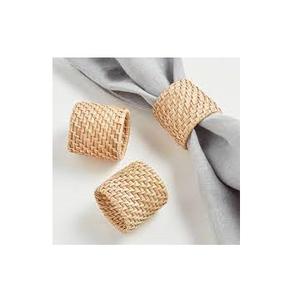 Servilleteros Decorativos de Mimbre para Mesa, Fabricados a Medida en Madera, Elegantes, Hechos a Mano, 100% Ratán de la Mejor Calidad - Product Image 2