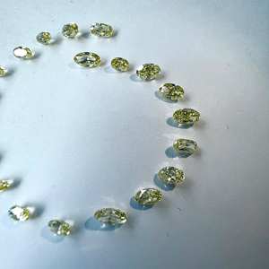 Diamant Moissanite Blanc VVS Certifié IGI, Coupe Ovale, Couleur D, 1 carat, Diamant en vrac, Forme ovale 3mm-12mm, Diamants en vrac - Product Image 4