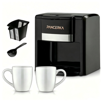 Cafetera Comercial 2026 Maker de 650W con Ciclo de Preparación Doble, Fácil de Limpiar, de Acero Inoxidable para Negocios