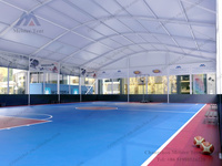 Vente en gros de tentes blanches pour événement Fabricant de chapiteaux Tente de sport en aluminium pour le football et le basket-ball