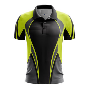 Logo personnalisé et impression pour hommes sublimation polos en coton, grande taille, qualité supérieure vêtements décontractés, sublimation polo pour hommes - Product Image 1