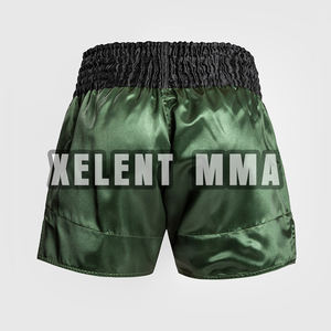 Shorts MMA personnalisés brodés et imprimés 2026 – Vente en gros de shorts de boxe thaïlandaise avec fonction extensible - Product Image 3