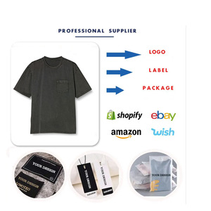 High Quality Vintage Clothing Tshirts <b>With</b> <b>Pockets</b> Heavyweight Cotton Quality t <b>Shirt</b> Drop Shoulder T-<b>shirt</b> for <b>men</b> - Product Image 5