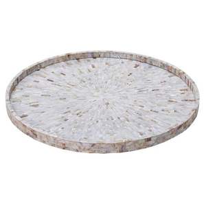 Bandeja de MOP de Lujo Creada con Incrustaciones de Concha de Precisión que Ofrece un Atractivo Visual Impresionante y un Diseño de Superficie Suave - Product Image 1