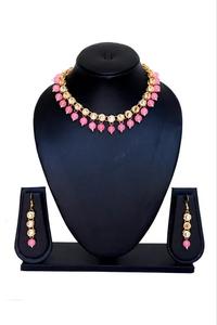 ลูกปัดอัลลอยคุณภาพสูงจากอินเดียเครื่องประดับแฟชั่นสำหรับผู้หญิงสร้อยคอชุบทองหลายสี22ชั้น - Product Image 5