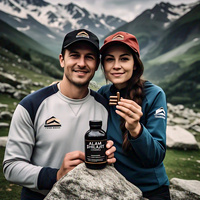 ALAM MINERALS - 60 Cápsulas de Shilajit del Himalaya en Polvo, 100% Puro y Natural, Ácido Fúlvico, Vida Útil de 5 Años
