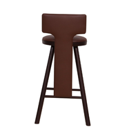 Chaise de bar en teck avec bois durable et confort élégant pour une vie moderne