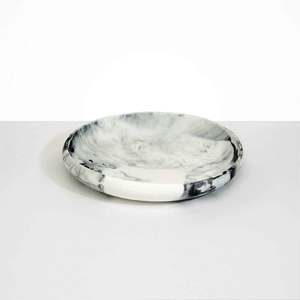 Bol et plat de service en résine artisanale - Passe au lave-vaisselle, design moderne européen personnalisable pour la maison et les fêtes, fabriqué en Inde - Product Image 4