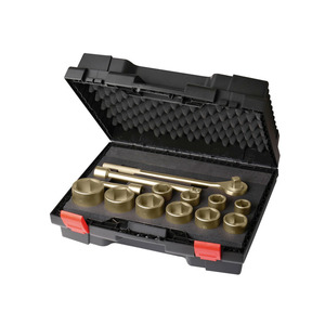 "Knarrenkasten 1", 24 pezzi, 36 - 80 mm più 1.1/2 - 3", bronzo speciale, senza scintille, per zone Ex - Product Image 1