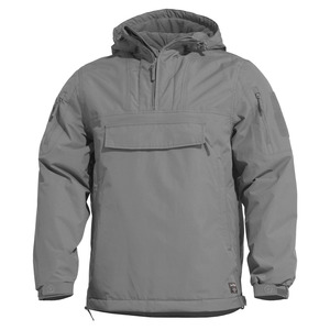 Chaqueta cortavientos Anorak con cuello levantado para mujer personalizada de alta calidad estilo callejero negro - Product Image 5