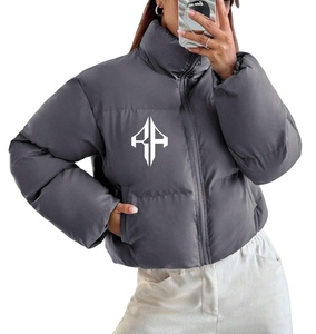 ATLANTIC nouvelle vente femmes veste d'hiver 100% Premium haute qualité respirant imprimé doudoune Logo personnalisé - Product Image 1