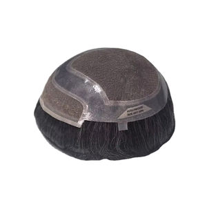 Perruque en cheveux humains de haute qualité Taz Hair Bangladesh, best-seller, avec base en soie, grande taille de bonnet, dentelle HD, couleur blonde, densité 100% - Product Image 5