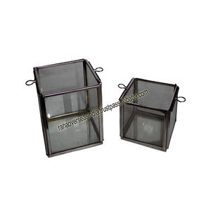 Linternas de vela de mesa de acero inoxidable de alto vendedor de calidad superior para fiesta de aniversario de Navidad decorativa - Product Image 6