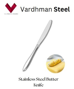 Customized Logo Stainless Steel Butter <b>Knife</b> and Spreader Elegant <b>Dinner</b> Table <b>Knives</b> - Product Image 5