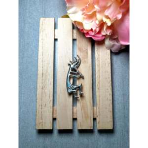 Broche de Plata de Ley Hecho por Artesanos Navajo, Joyería de Oro para Bodas, Fiestas y Regalos - Product Image 1