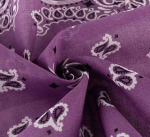 Wholesale 100% Polyester Cotton <b>Bandana</b> 54*54 cm Square Paisley <b>Design</b> Dot Pattern 20+ Spring Colors Traditional Scarves Shawls - Product Image 4