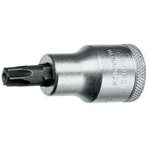 Embout de tournevis Gedore 1/2'' pour vis à tête Torx encastrée avec guide - Product Image 1