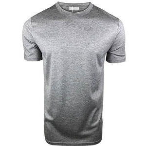 Camiseta de hombre con bordado personalizado de algodón mercerizado de último estilo barato - Product Image 3