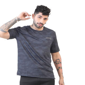 Camisetas de hombre de diseño informal de algodón 100% con logotipo personalizado de alta calidad, camiseta informal de camuflaje, camisetas tácticas para hombre - Product Image 1