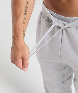 Joggers ajustados de algodón para hombre, pantalones de chándal con logotipo personalizado, tela de lona cómoda para entrenamiento de gimnasio al aire libre informal, estilo Atlético - Product Image 5