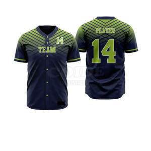 Ropa DE EQUIPO PROFESIONAL Uniforme de béisbol Ropa deportiva cómoda Uniformes de béisbol de secado rápido - Product Image 6