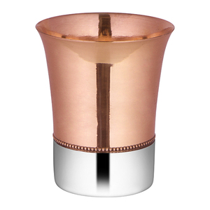 High Selling Gorgeous look pure Copper tumbler glass <b>cup</b> for water decorated tumbler <b>large</b> custom for drinking ware - Product Image 1