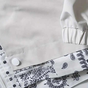 Design antique nouvelle veste coupe-vent à capuche décontractée pour hommes avec veste zippée élégante pour le printemps et l'automne pour les hommes - Product Image 4