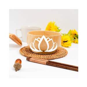 Top Best Seller <b>Dinner</b> Bamboo <b>Set</b> - Eco-Friendly, Sustainable <b>Set</b> Charger Plates With Best Price - <b>BLUE</b> LOTUS From Vietnam - Product Image 1