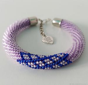 Pulsera de cuentas de cristal de colores mezclados de calidad superior Brazaletes de boda de estilo moderno Pulseras de cuentas de moda - Product Image 3