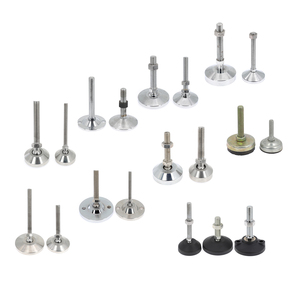 Pieds de nivellement réglables en acier inoxydable 304 de haute qualité D80mm, pieds de nivellement à vis filetés polyvalents <span class=keywords><strong>pour</strong></span> <span class=keywords><strong>établi</strong></span> - Product Image 5