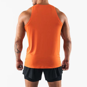 Custom Casual Singlet Chalecos Imprimir Running Tank Top Hombres 100% Algodón Secado rápido Transpirable Ecológico Sublimación - Product Image 4